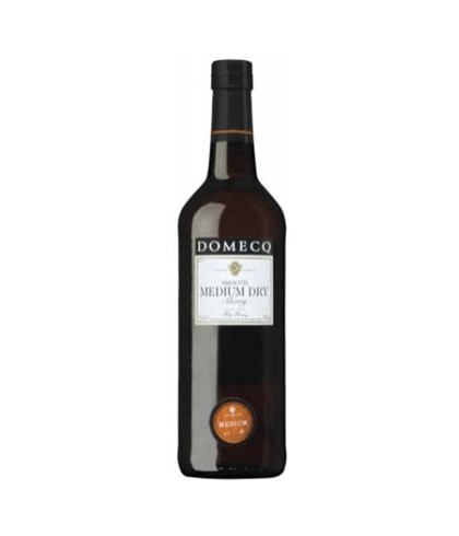 Domecq Medium Dry, op voorraad bij slijterij t Bockje in Bathmen
