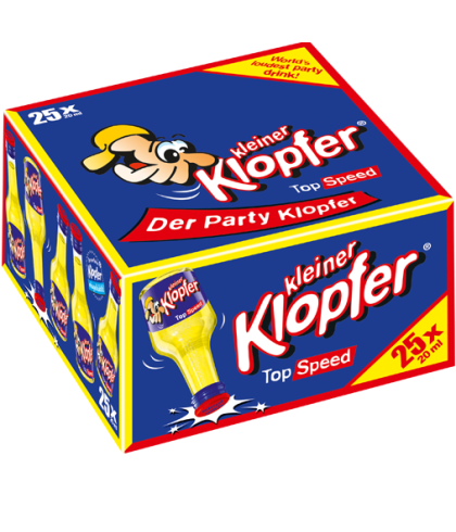 Kleiner Klopfer Top Speed Mix 25-pack, op voorraad bij slijterij t Bockje in Bathmen