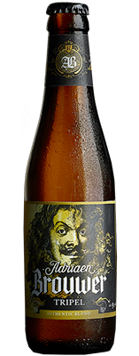 Fles Brouwerij Roman - Adriaen Brouwer Tripel, bier van Brouwerij Roman, op voorraad bij slijterij t Bockje in Bathmen