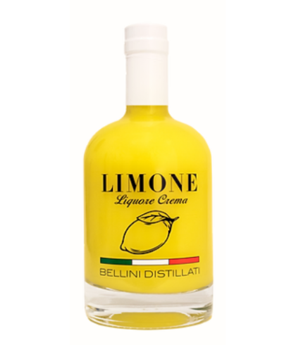 Bellini Liquore Crema Limone / Citroen, op voorraad bij slijterij t Bockje in Bathmen