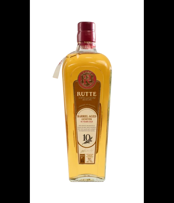 Rutte Barrel Aged Genever 10 Years Old bij t Bockje in Bathmen