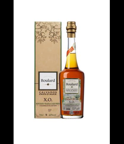 Boulard XO Calvados Reposado Tequila Cask Finish, op voorraad bij slijterij t Bockje in Bathmen