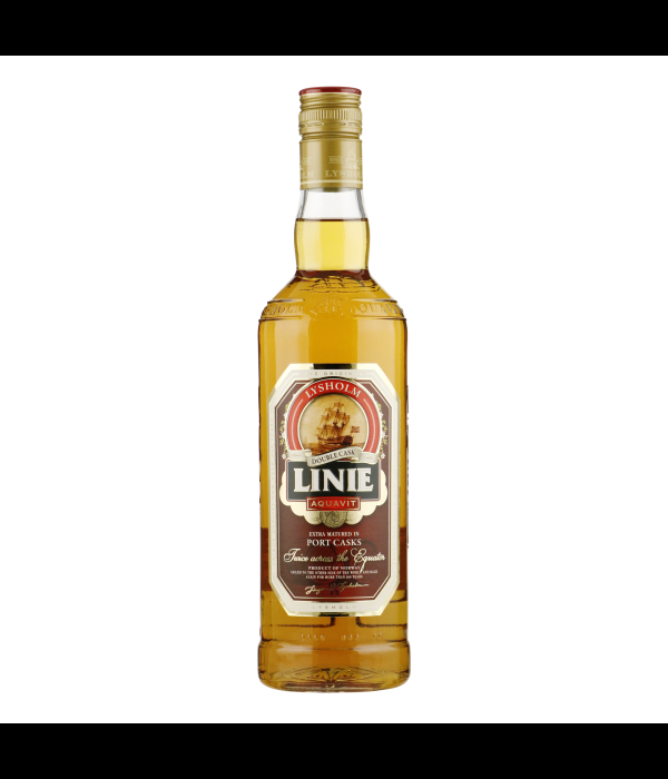 Linie Aquavit Port Double Cask bij t Bockje in Bathmen