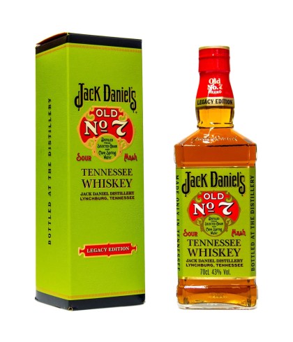 Fles Tennessee whiskey van Jack Daniel’s, op voorraad bij slijterij t Bockje in Bathmen