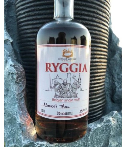 Fles Bruges Whisky Company Ryggia Almost there..., whisky, op voorraad bij slijterij t Bockje in Bathmen