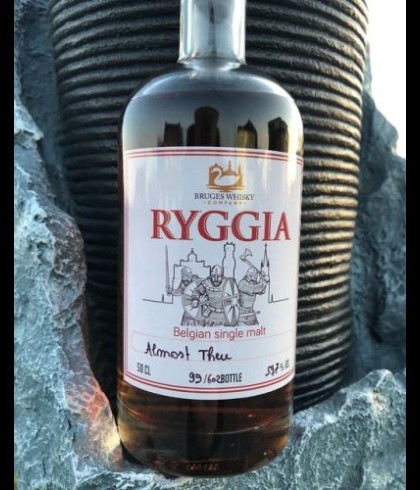 Fles Bruges Whisky Company Ryggia Almost there..., whisky, op voorraad bij slijterij t Bockje in Bathmen