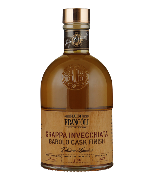 Francoli Grappa Barolo Cask Finish bij t Bockje in Bathmen