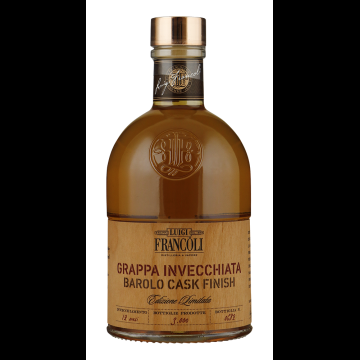 Grappa Francoli Barolo Cask Finish