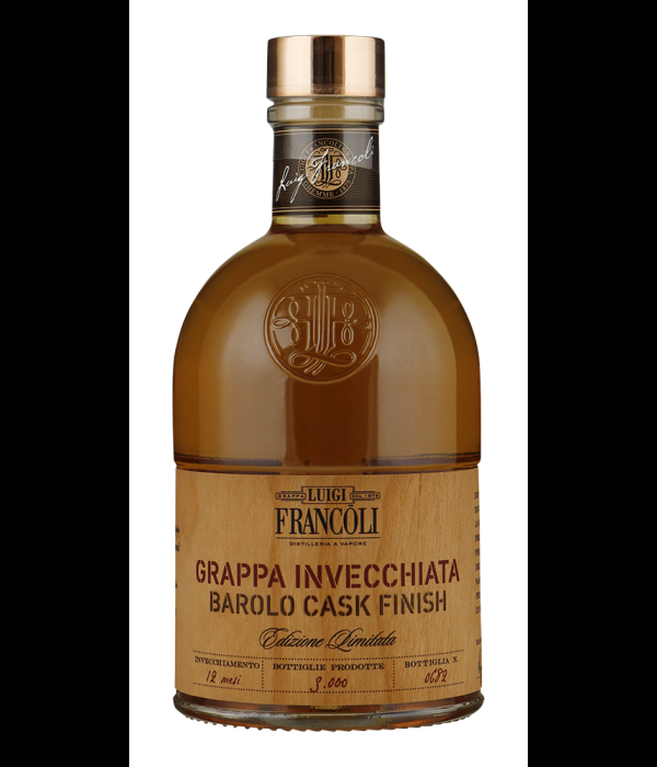 Francoli Grappa Barolo Cask Finish bij t Bockje in Bathmen