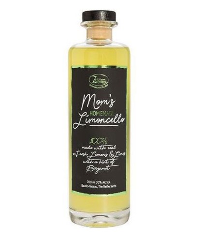 Zuidam Mom's Homemade Limoncello, op voorraad bij slijterij t Bockje in Bathmen