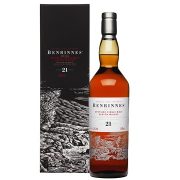 Benrinnes 21 Years Old Speyside Single Maltwhisky