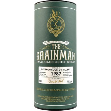 The Grainman Invergordon 1987 34 Years. Cask 1538 Single Grain
