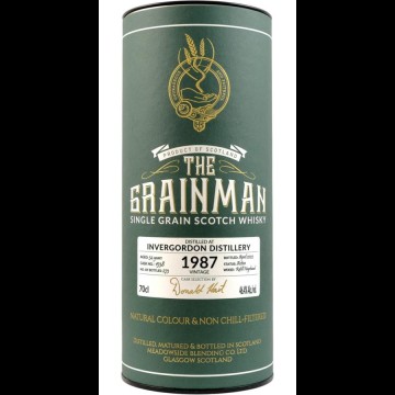 The Grainman Invergordon 1987 34 Years. Cask 1538 Single Grain