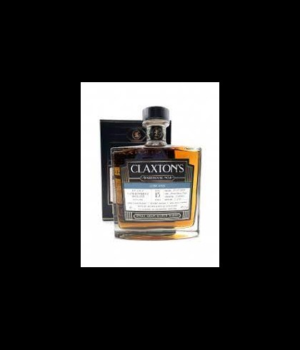 Fles Claxton's Warehouse Cameronbridge 15 Years Old, whisky, op voorraad bij slijterij t Bockje in Bathmen