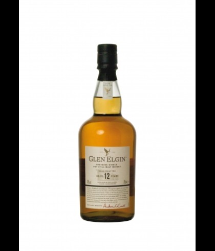 Fles Glen Elgin 12 Years Old, single malt whisky, op voorraad bij slijterij t Bockje in Bathmen