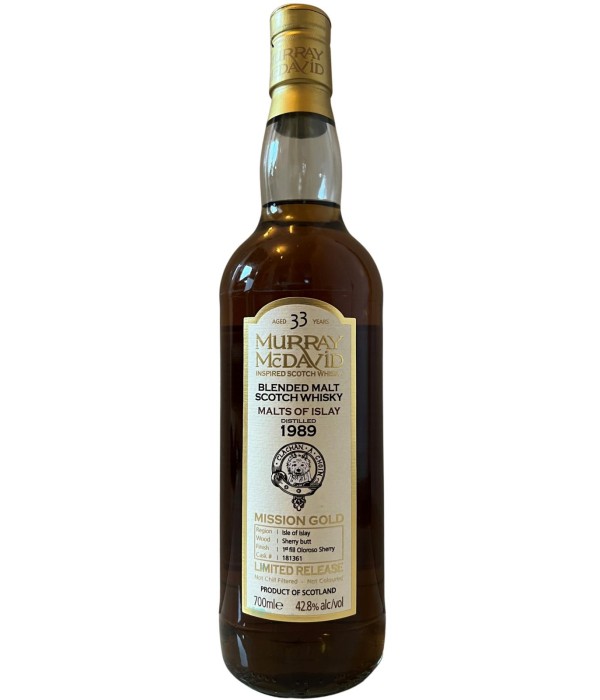Blended Malt Scotch Whisky 1989 MM bij t Bockje in Bathmen