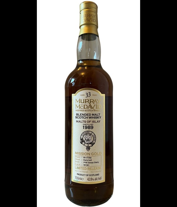 Blended Malt Scotch Whisky 1989 MM bij t Bockje in Bathmen