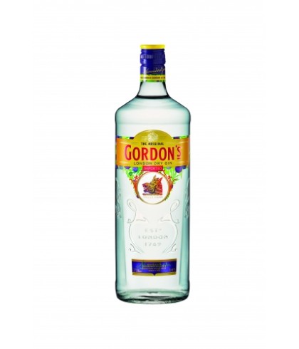 Fles Gordon's Dry Gin, gin, op voorraad bij slijterij t Bockje in Bathmen