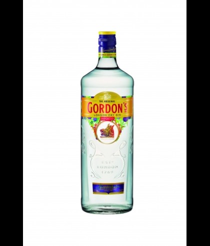 Fles Gordon's Dry Gin, gin, op voorraad bij slijterij t Bockje in Bathmen