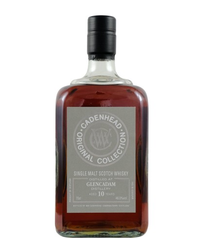 Fles Cadenhead’s Glencadam 10 Years Old, single malt whisky, op voorraad bij slijterij t Bockje in Bathmen