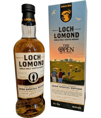 Fles single malt van Loch Lomond, op voorraad bij slijterij t Bockje in Bathmen