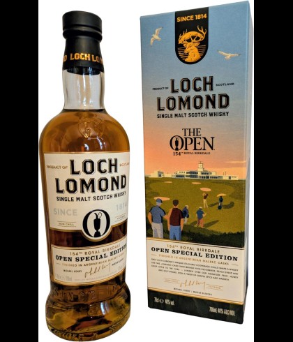 Fles single malt van Loch Lomond, op voorraad bij slijterij t Bockje in Bathmen