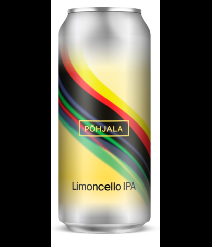 Fles Pöhjala Limoncello IPA, bier van Pohjala, bij slijterij t Bockje in Bathmen