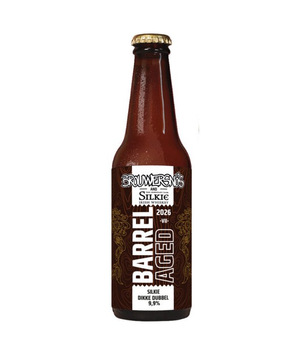 Brouwersnös Barrel Aged Silkie Dikke Dubbel bij t Bockje in Bathmen