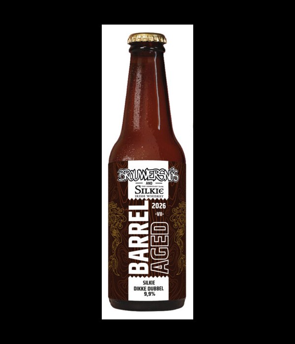 Brouwersnös Barrel Aged Silkie Dikke Dubbel bij t Bockje in Bathmen
