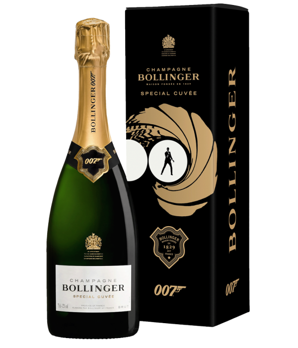 Bollinger Brut Special Cuvée 007 Limited Edition, wijn bij t Bockje in Bathmen