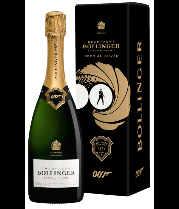 Bollinger Brut Special Cuvée 007 Limited Edition, wijn bij t Bockje in Bathmen