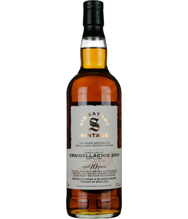 Signatory Craigellachie 2014 10 Years Old – 100 Proof #39 bij t Bockje in Bathmen