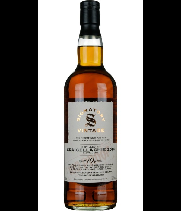 Signatory Craigellachie 2014 10 Years Old – 100 Proof #39 bij t Bockje in Bathmen