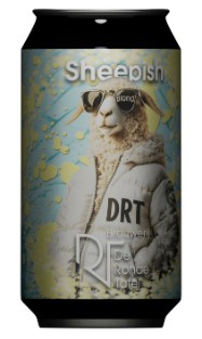 Fles Sheepish Blond, bier van Sheepish, bij slijterij ’t Bockje in Bathmen