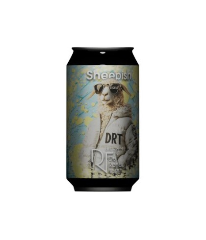 Fles Sheepish Blond, bier van Sheepish, bij slijterij t Bockje in Bathmen