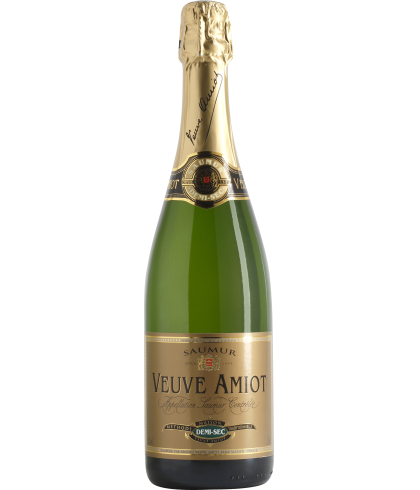 Fles Veuve Amiot Demi-Sec, wijn op voorraad bij slijterij t Bockje in Bathmen
