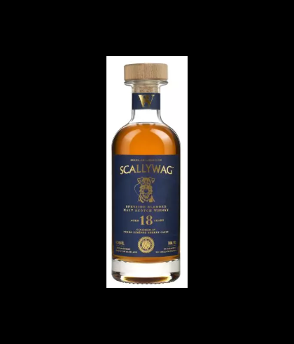 Fles Scallywag 18 Years Old, Speyside blended malt van Douglas Laing, op voorraad bij slijterij t Bockje in Bathmen
