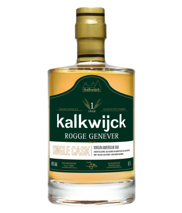 Kalkwijck Rogge Genever Single Cask bij t Bockje in Bathmen