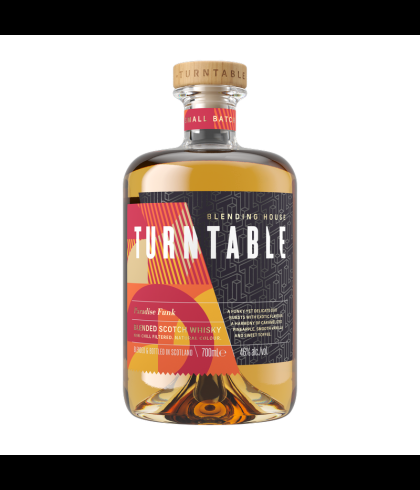 Fles Turntable Paradise Funk, Schotse blended whisky van Turntable uit Glasgow, op voorraad bij slijterij t Bockje in Bathmen