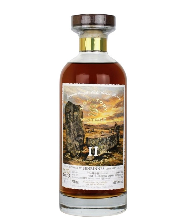 Signatory Vintage The Monuments of Scotland Benrinnes 11Y bij t Bockje in Bathmen