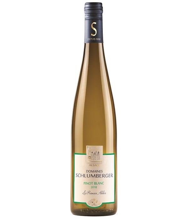 Domaines Schlumberger Les Princes Abbés Pinot Blanc 2018, wijn bij t Bockje in Bathmen