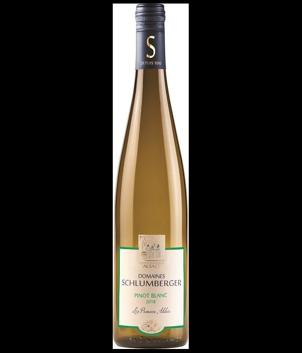 Domaines Schlumberger Les Princes Abbés Pinot Blanc 2018, wijn bij t Bockje in Bathmen