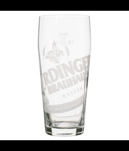 Erdinger brauhaus glas 50cl., glas bij t Bockje in Bathmen