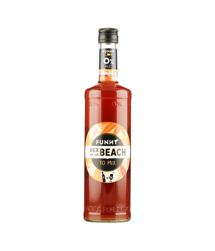 Alcoholvrije drank Funny Sex on the Beach to Mix van Funny, bij slijterij ’t Bockje in Bathmen
