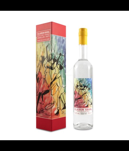 Fles Clairin Vaval Rhum Pur Jus de Canne, rum, op voorraad bij slijterij t Bockje in Bathmen