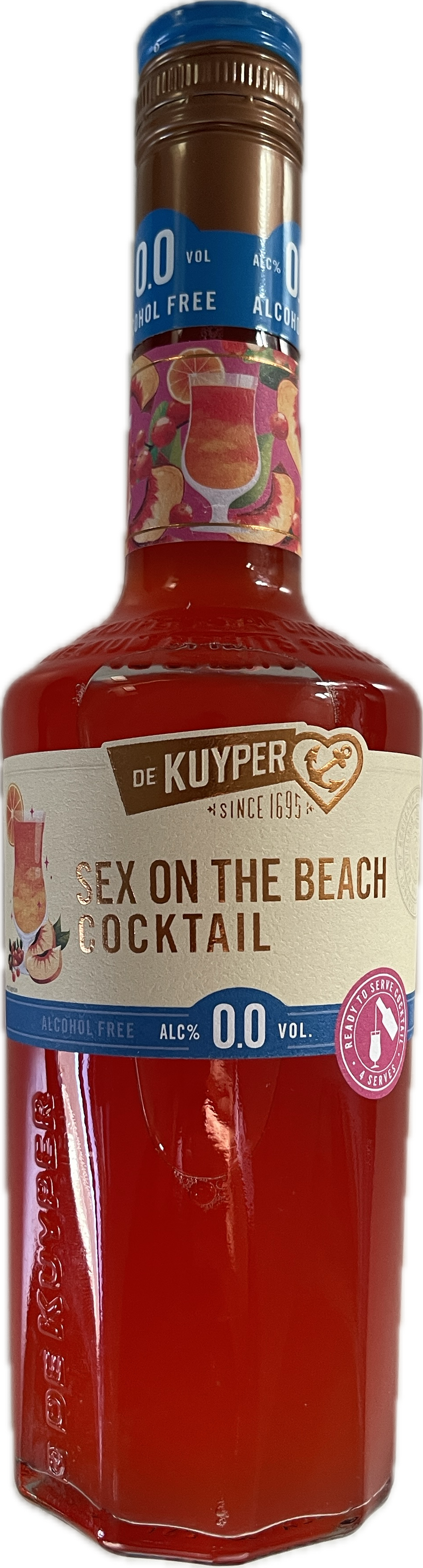 Alcoholvrije drank De Kuyper Sex On The Beach Alcoholvrij van De Kuyper, bij slijterij ’t Bockje in Bathmen