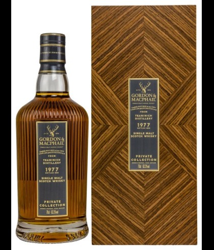 Fles Gordon and Macphail Teaninich 1977 45 Years Old, Highland single malt whisky uit Alness, op voorraad bij slijterij t Bockje in Bathmen