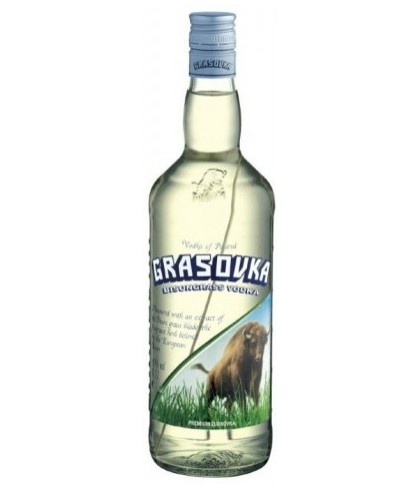 Wodka Grasovka Vodka van Grasovka, bij slijterij ’t Bockje in Bathmen