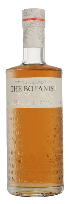 Fles The Botanist Cask Rested Gin, gin van The Botanist, op voorraad bij slijterij ’t Bockje in Bathmen