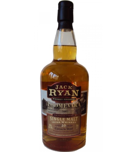 Fles Iers whiskey van Jack Ryan, op voorraad bij slijterij t Bockje in Bathmen